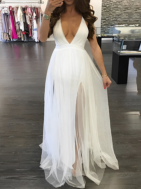 Women's Convertible Multi Way Dress Deep V-Neck Backless Wedding Guest  Evening Cocktail Party Long Maxi Dress - China Mother of The Bride Dresses  and Dresses Mother Bride price