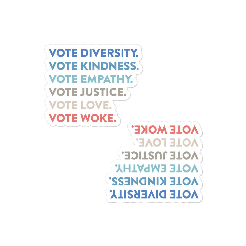 Voting Values - 2 Sticker Pack