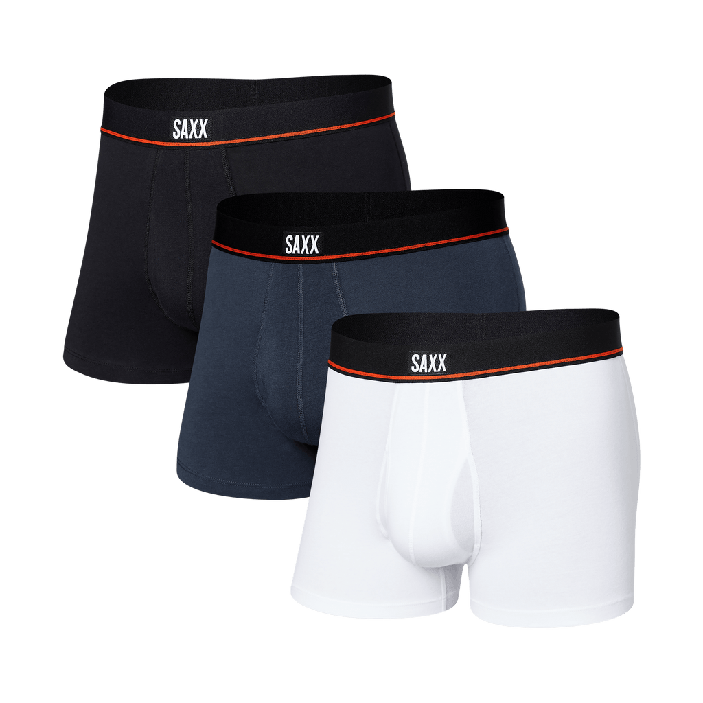 Saxx Vibe 3-PACK Super Soft Trunk - Black/Grey/Navy – Trunks and Boxers