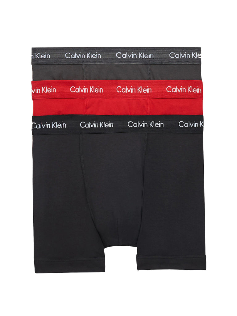 Calvin Klein Underwear BOXER BRIEF 3 PACK - Pants - black / red/black -  Zalando.de