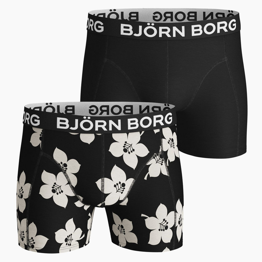maagd Respectvol Wordt erger Björn Borg Men's - 2 Pack Boxers Graphic Floral - Floral Black/Black |  Trunks and Boxers