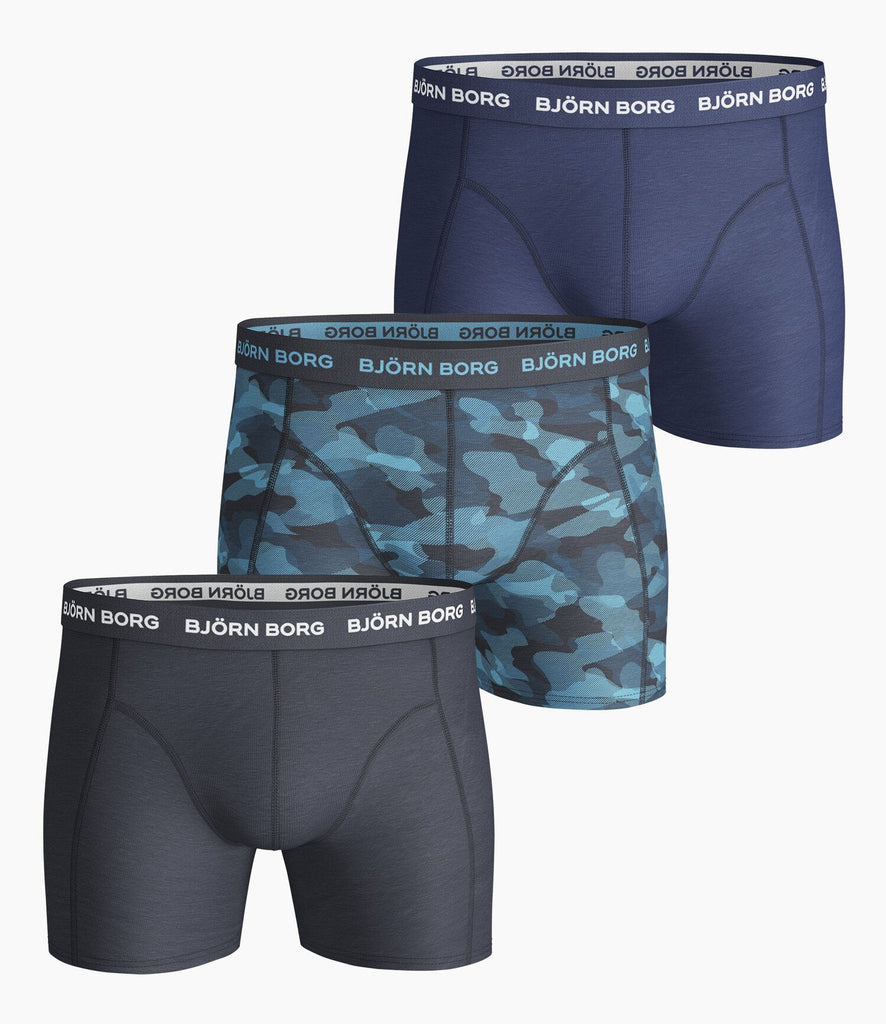 Björn Borg Core Boxer 2-pack ( Black / Camo ) – Trunks and Boxers