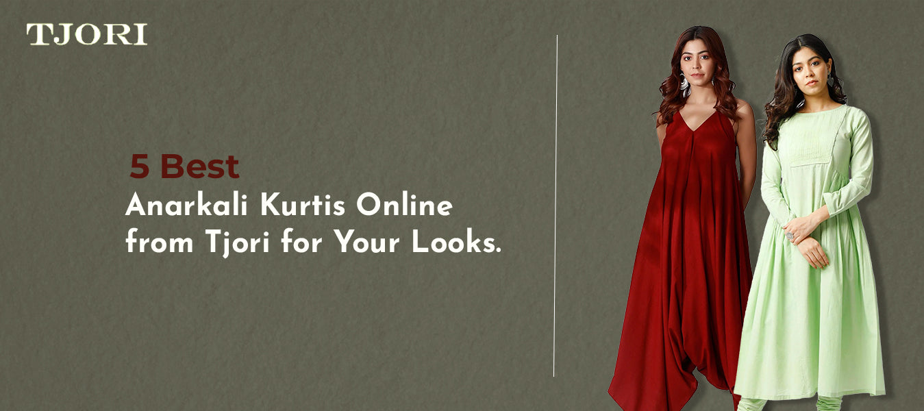 5 Best Anarkali Kurtis Online from Tjori for Your Looks – TJORI
