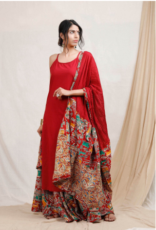 Handcrafted Ethnic Set in Pure Cotton