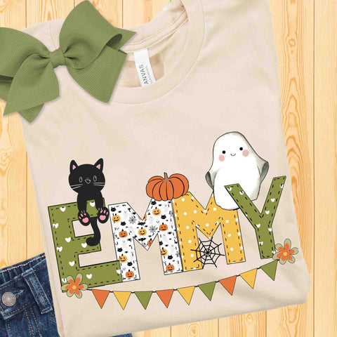 Personalized Halloween T-shirt for Kids - Amazing Faith Designs