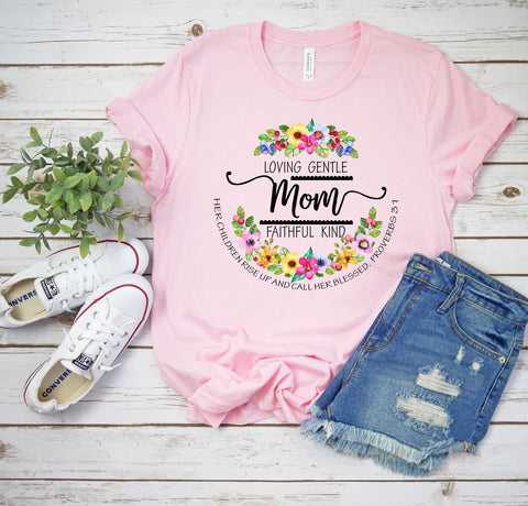 Mom Scripture T-shirt