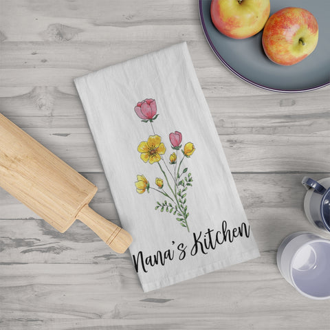 Nana's Kitchen Tea Towel - Amazing Faith Designs