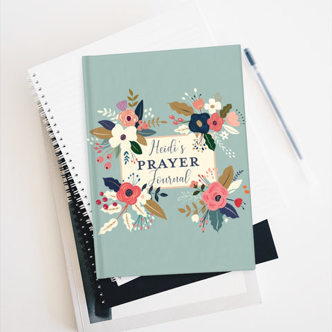 Personalized Prayer Journal - Amazing Faith Designs