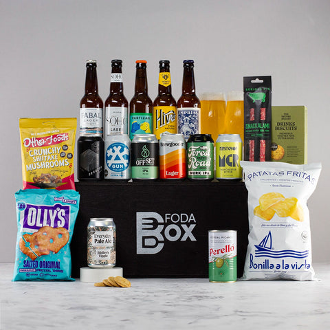 Beer and Snacks Hamper Gift