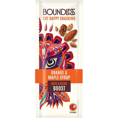 Image of BOUNDLESS - ORANGE AND MAPLE SYRUP NUTS AND SEEDS