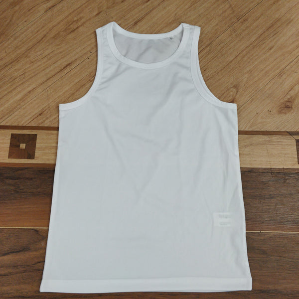 Unbranded Small White Women's Polyester Tank Top