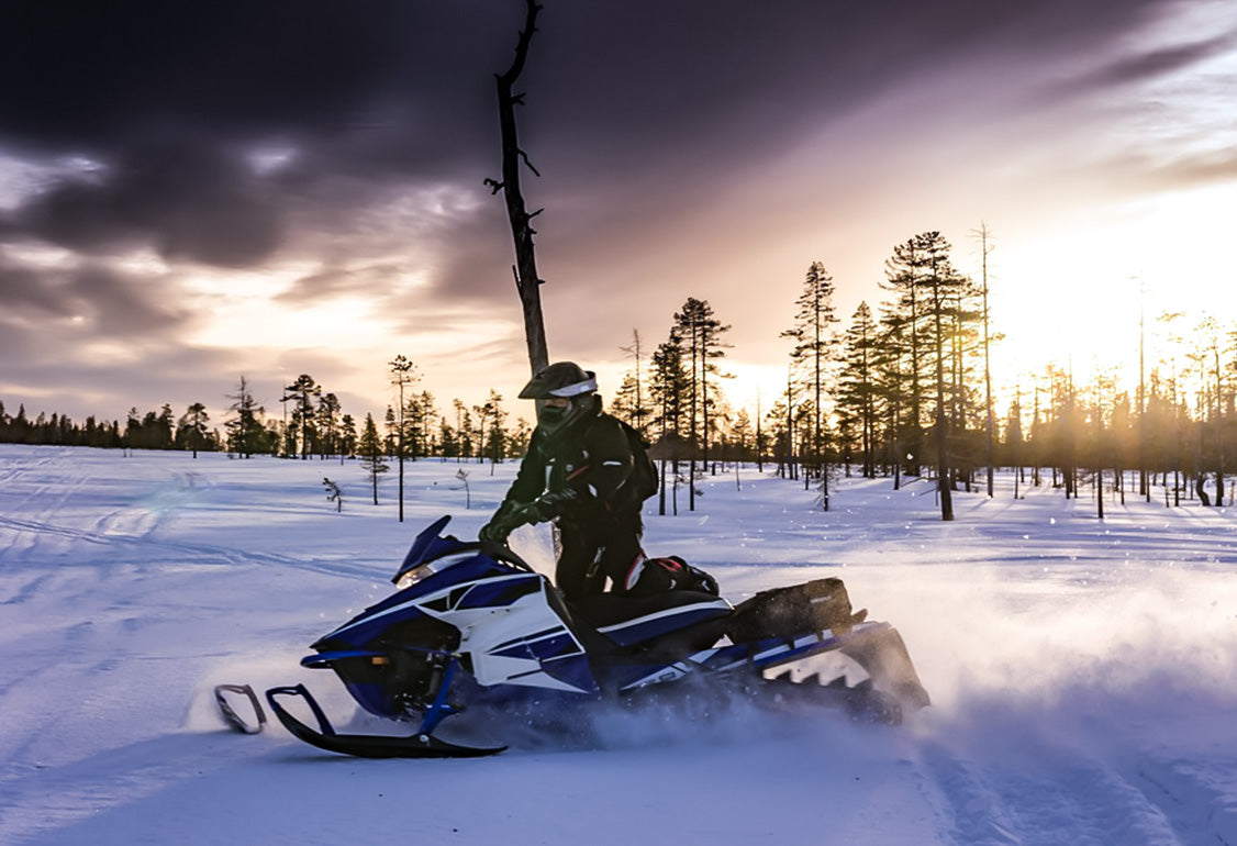 How to riding a Snowmobile