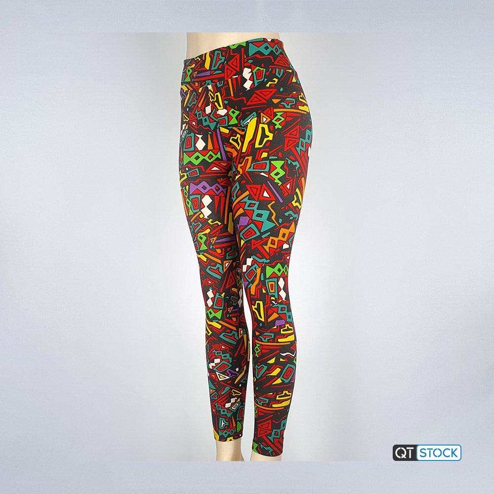 colorful #lularoe #leggings #tropical #bright - Depop