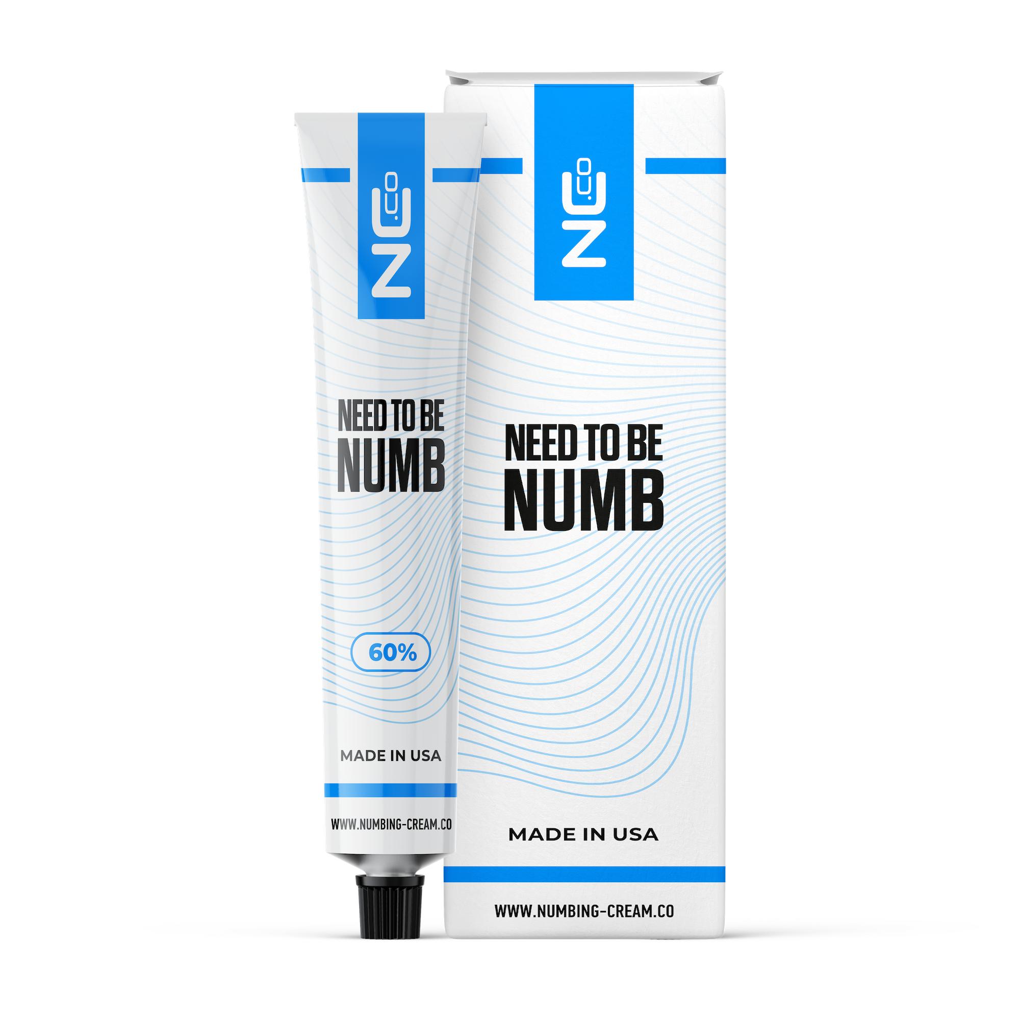 60% - Need To Be Numb | Tattoo Numbing Cream | Numbing Cream Co.