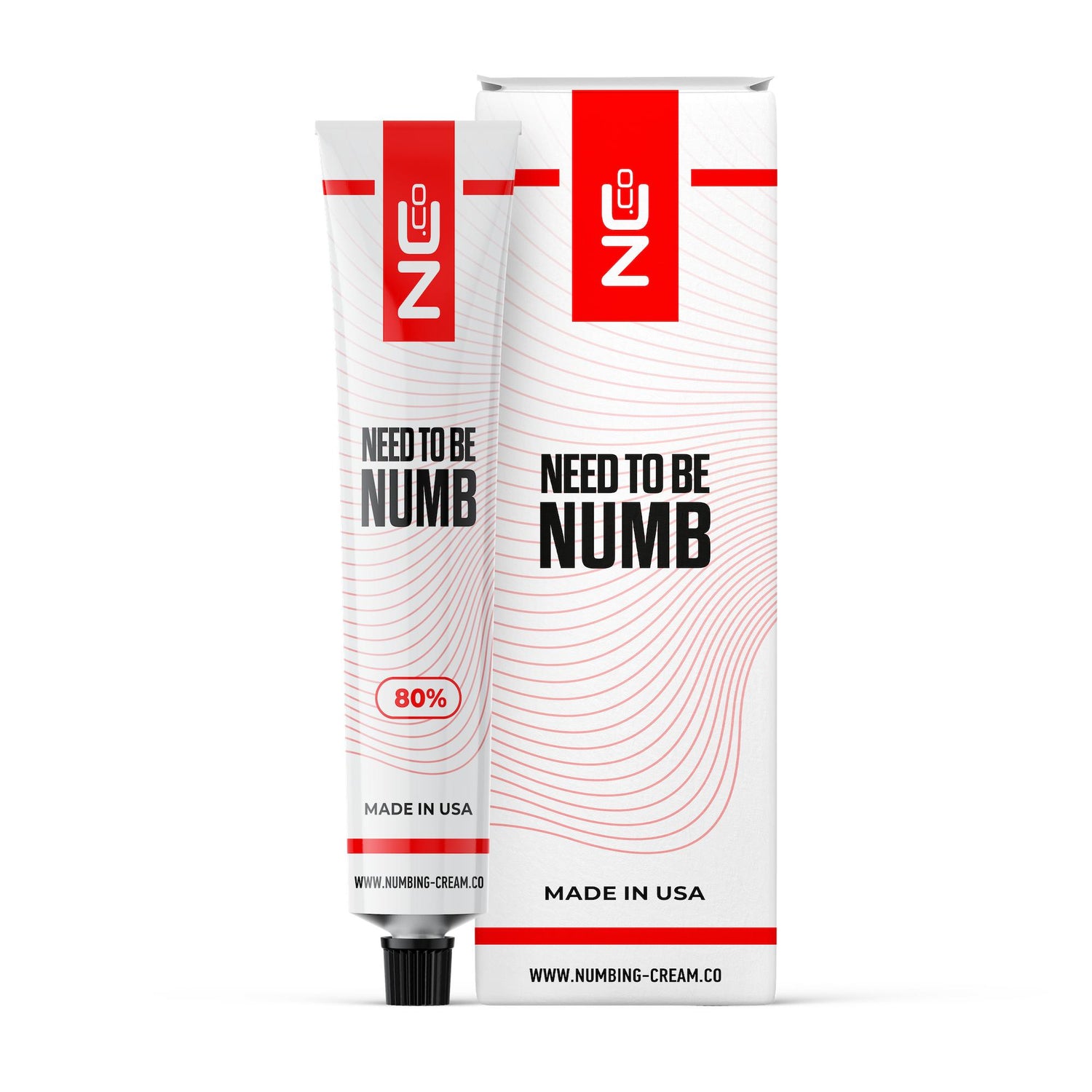 80% - Need To Be Numb | Tattoo Numbing Cream