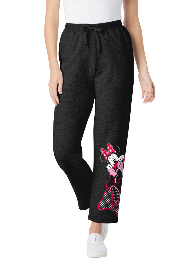 Disney Women's Fleece Sweatpants French Blue Christmas Stitch