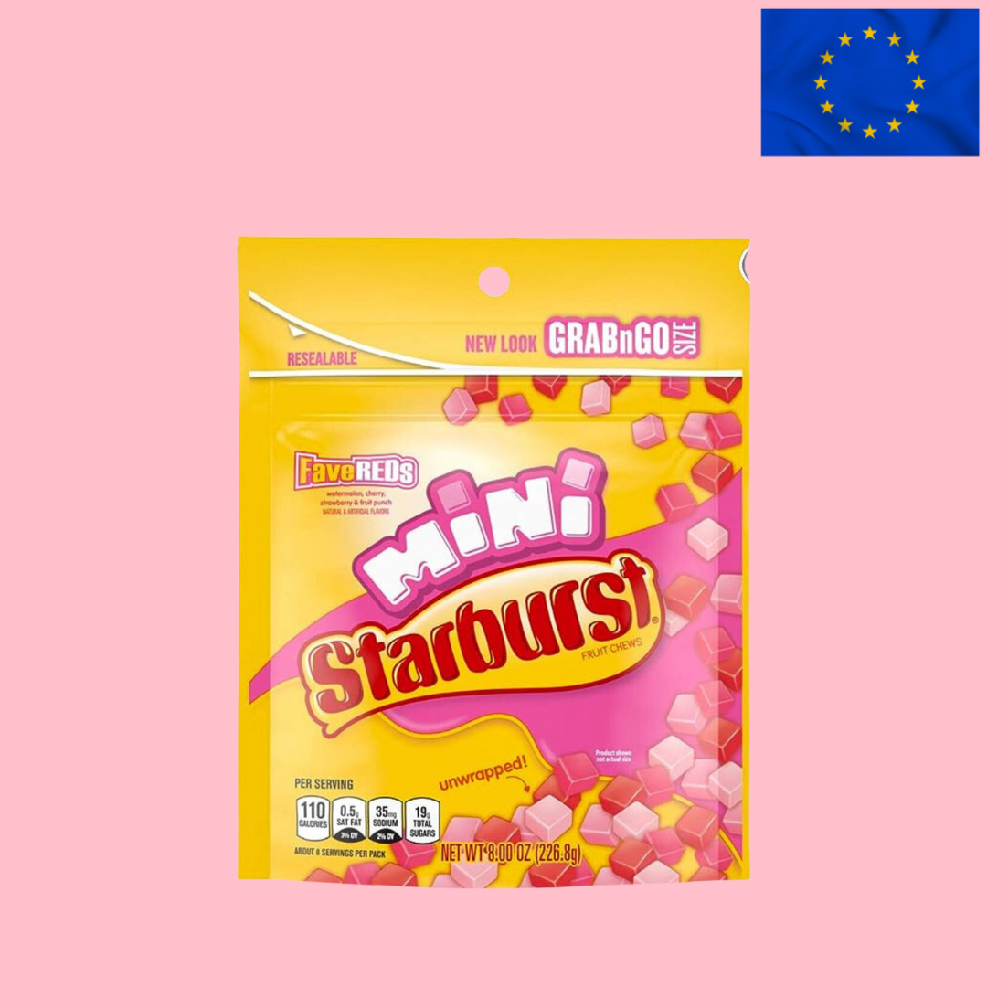 USA Starburst Minis Favourites Grab & Go Pack 226g