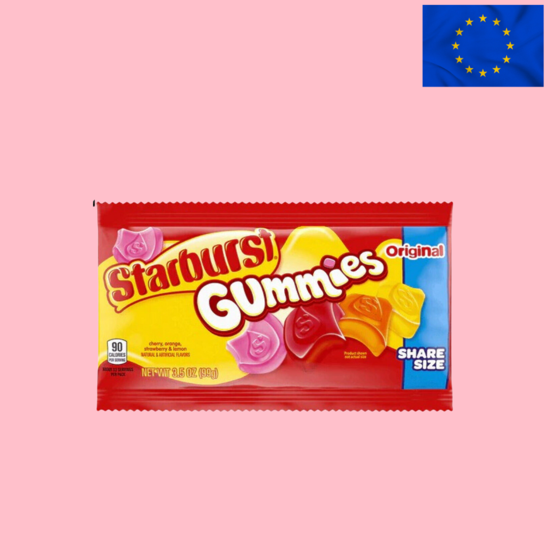 USA Starburst Gummies Original Share Pack 99g