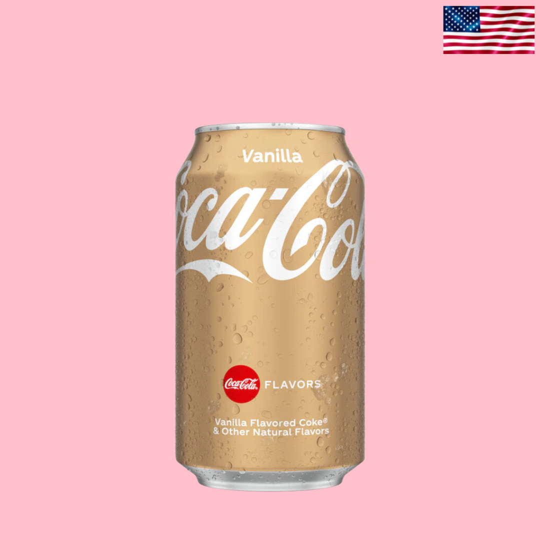 USA Coca-Cola Vanilla Soda Can 355ml
