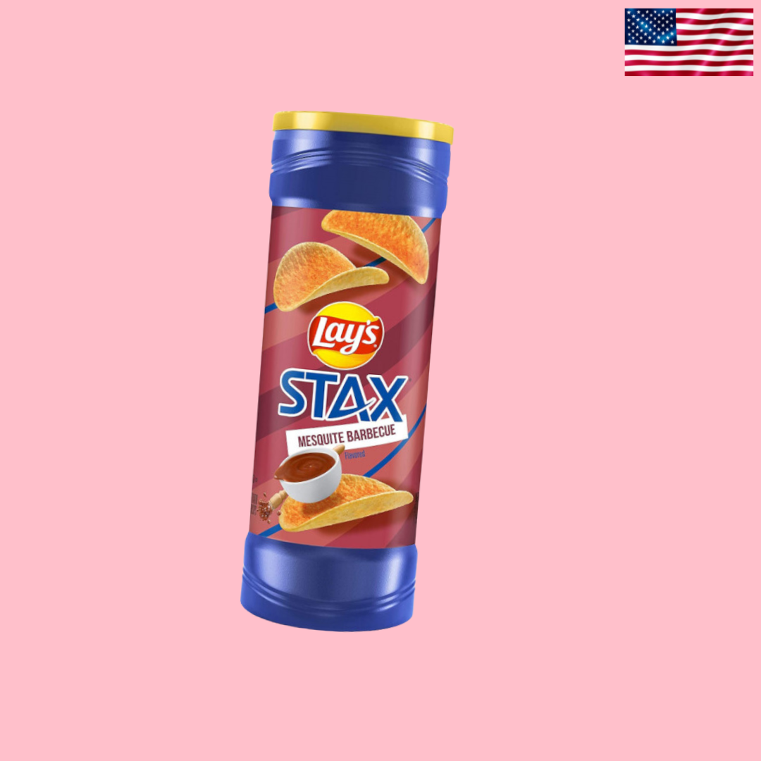 USA Lay’s Stax Mesquite Barbecue Potato Chips 155.9g
