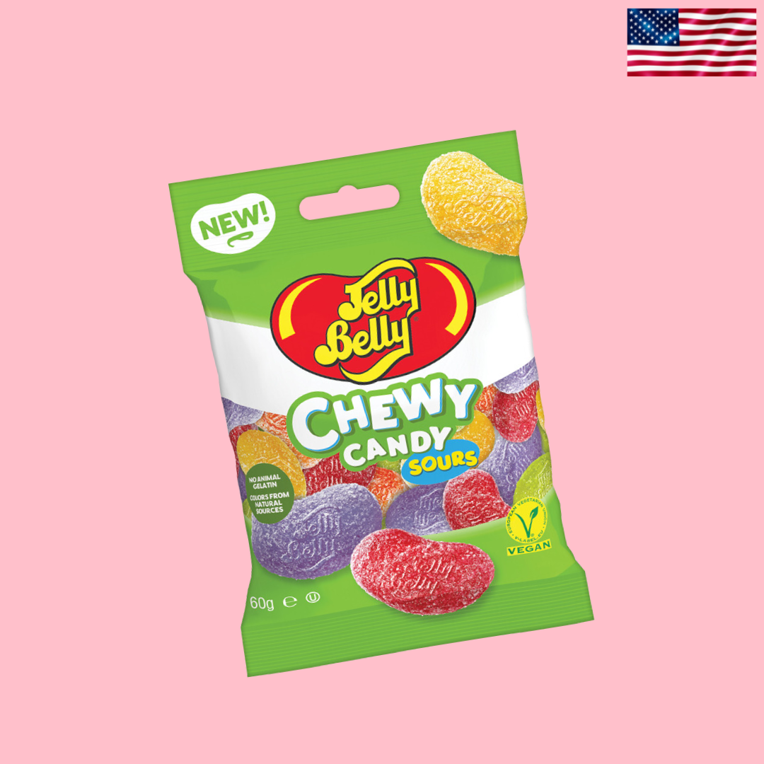 USA Jelly Belly Chewy Candy Sours 60g