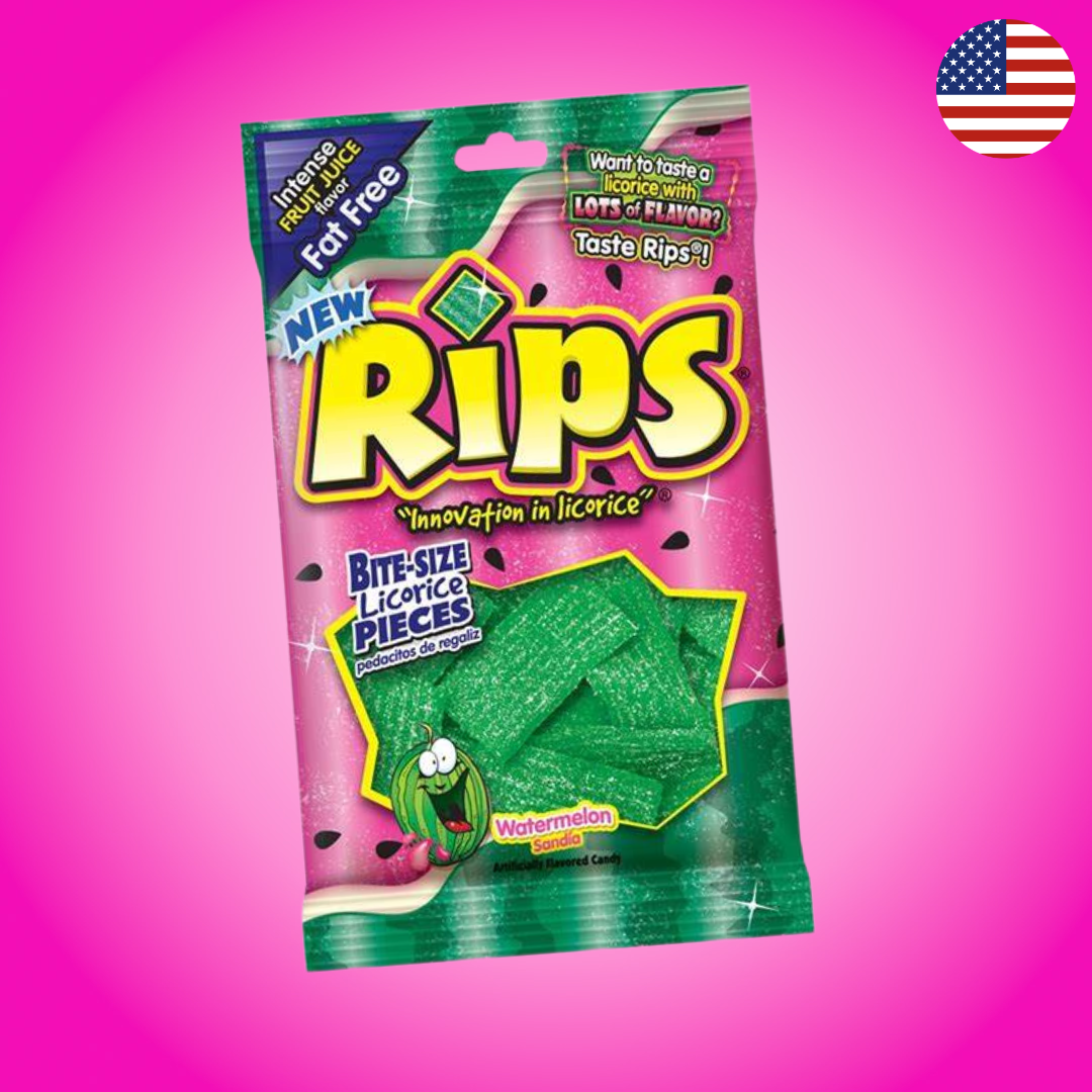 USA Rips Pieces Peg Bag - Watermelon 113g