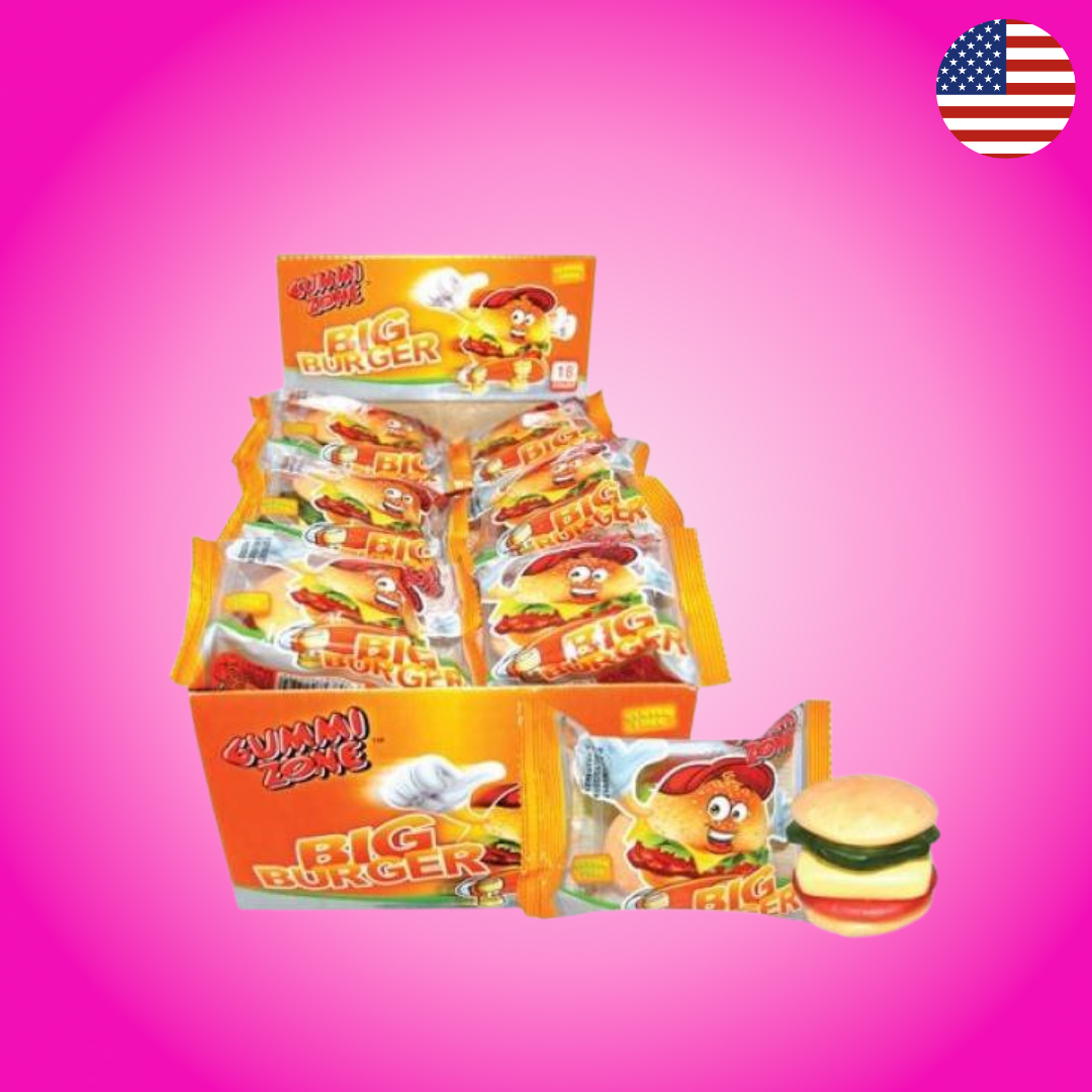 USA Gummi Zone Big Burger 32g