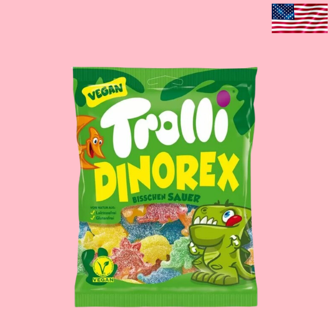 Trolli Sour DinoRex Peg Bag 150g