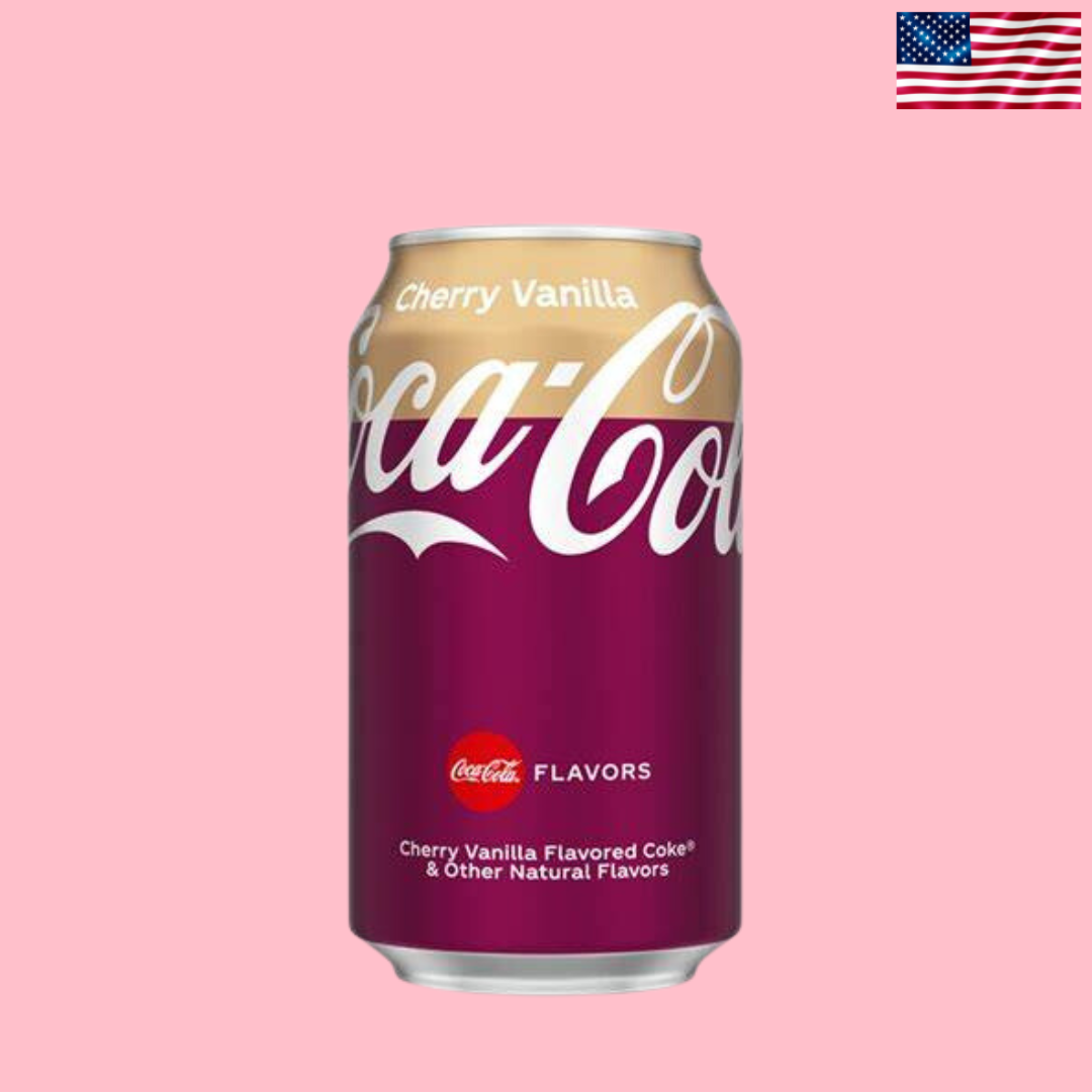 USA Coca-Cola Cherry Vanilla Soda Can 335ml