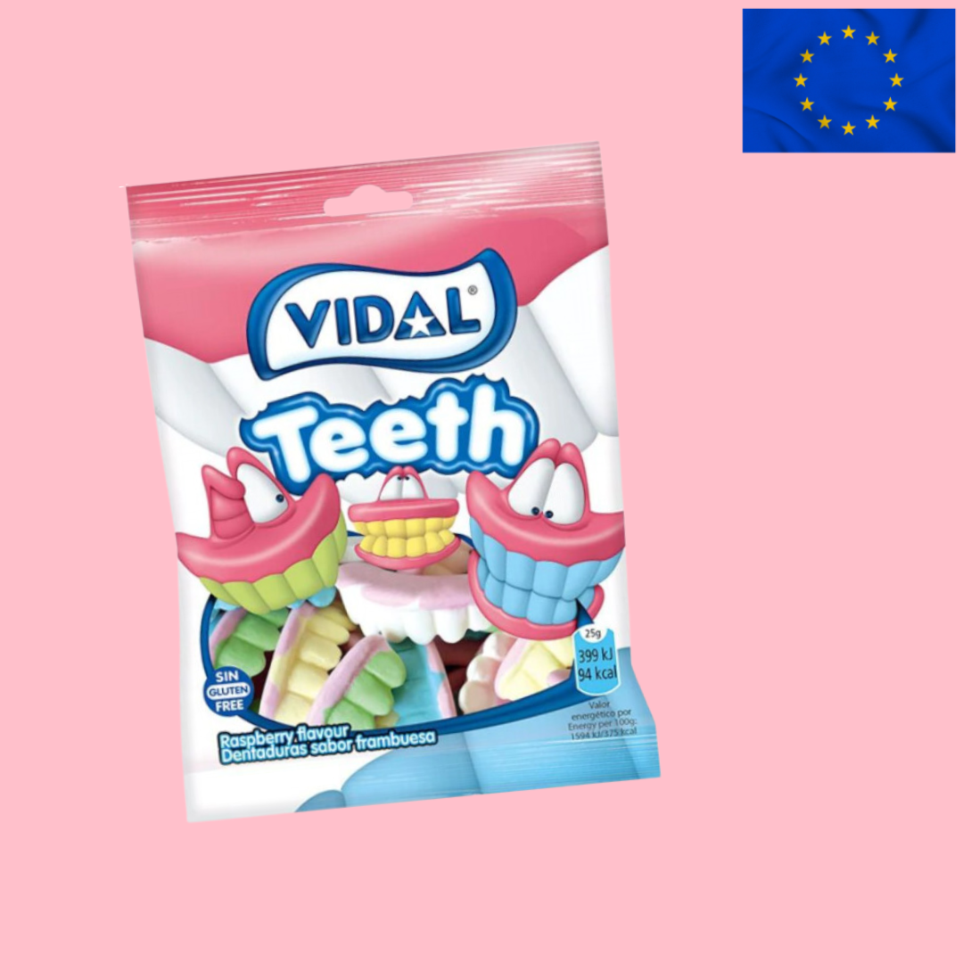 Vidal Jelly Teeth Grab Bag 90g - EU