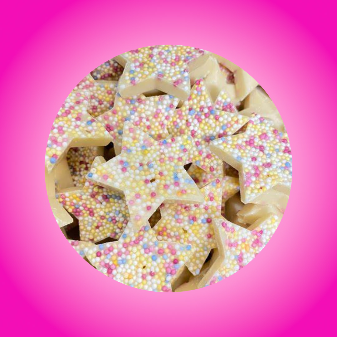 Groovy Sweets Pick N Mix Grab Bag - White Chocolate Stars 250g