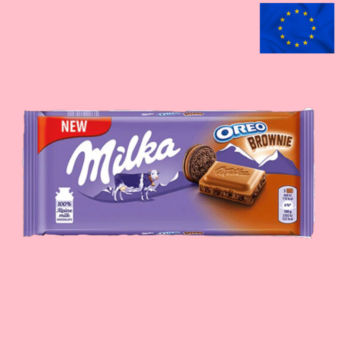Milka Choco Oreo Brownie Bar 100g