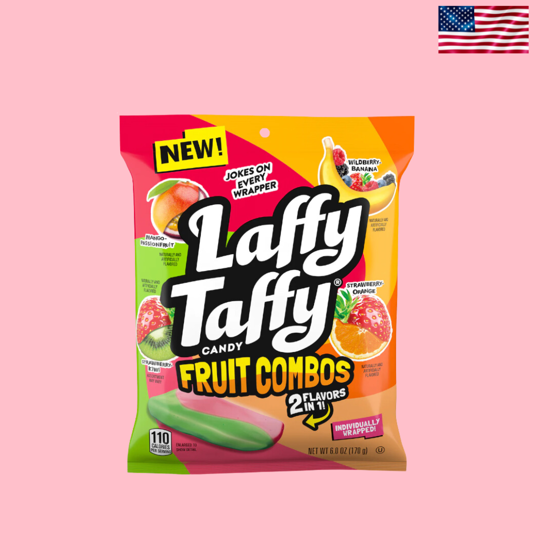 USA Laffy Taffy Fruit Combos Peg Bag