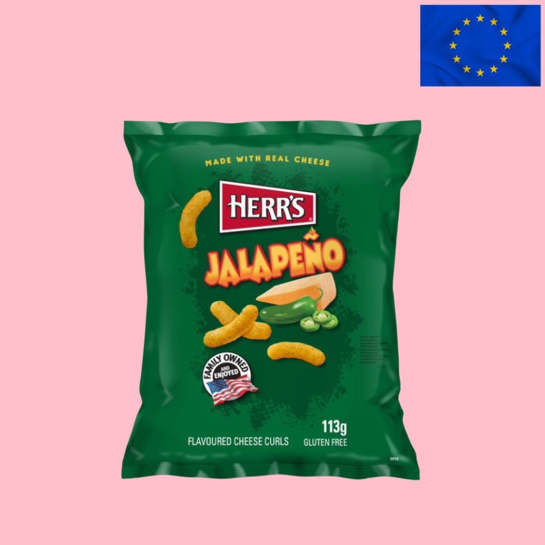 Herr’s Jalapeno Cheese Curls 113g (EU)