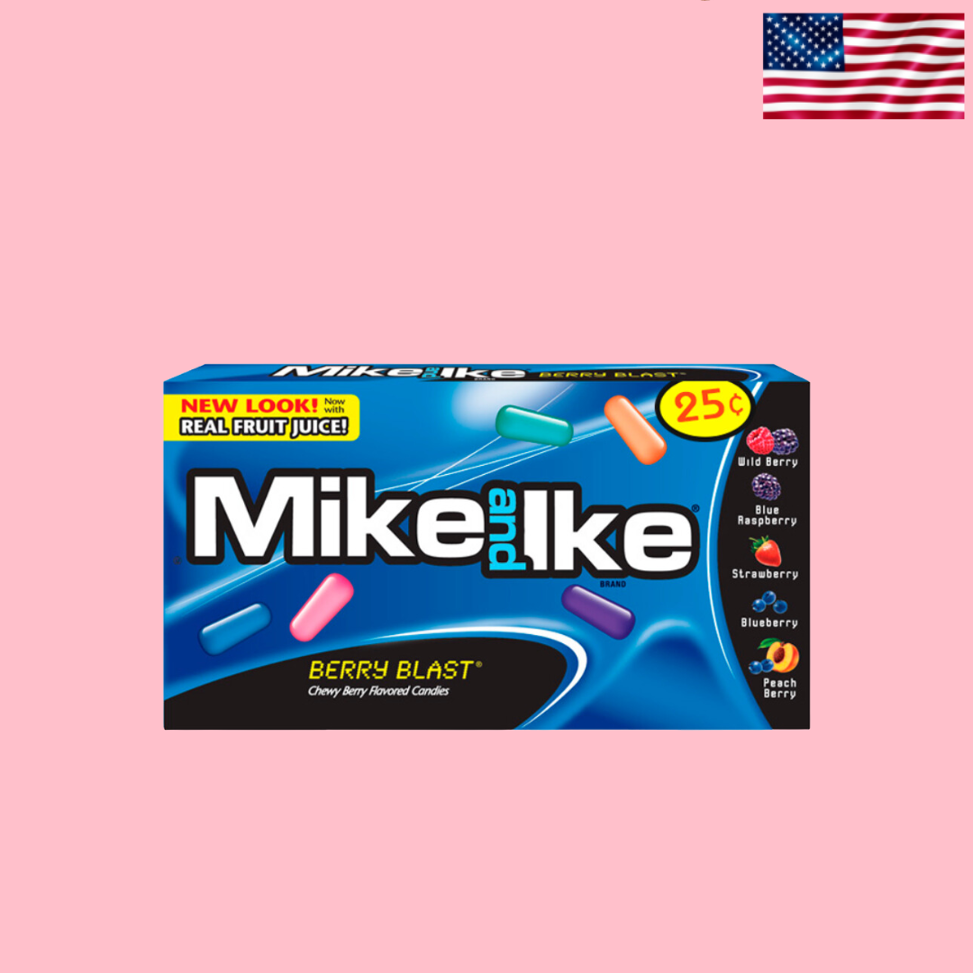 USA Mike And Ike Berry Blast Chewy Candy 22g