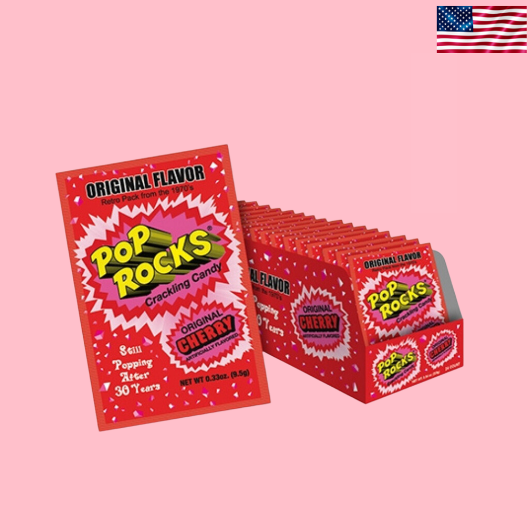 USA Pop Rocks Original Cherry Popping Candy 9g