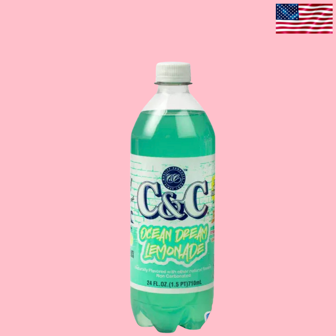 USA C&C Soda Ocean Dream Lemonade 710ml
