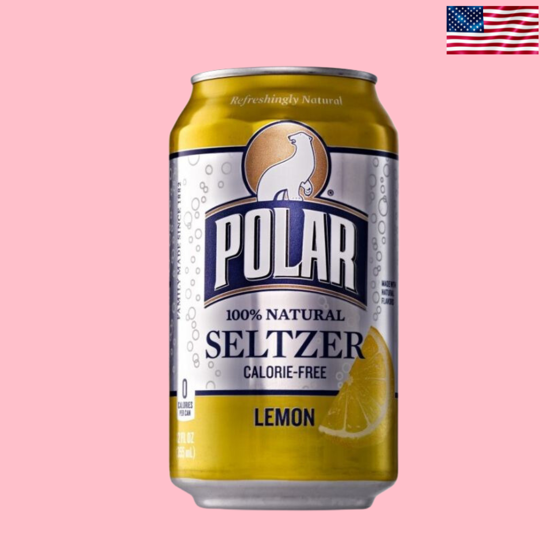 USA Polar Seltzer Lemon 355ml