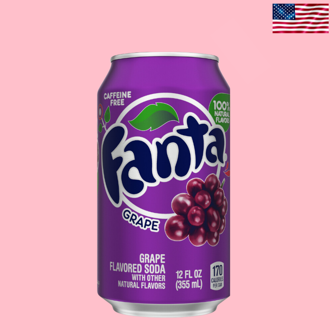 USA Fanta Grape Soda 355ml