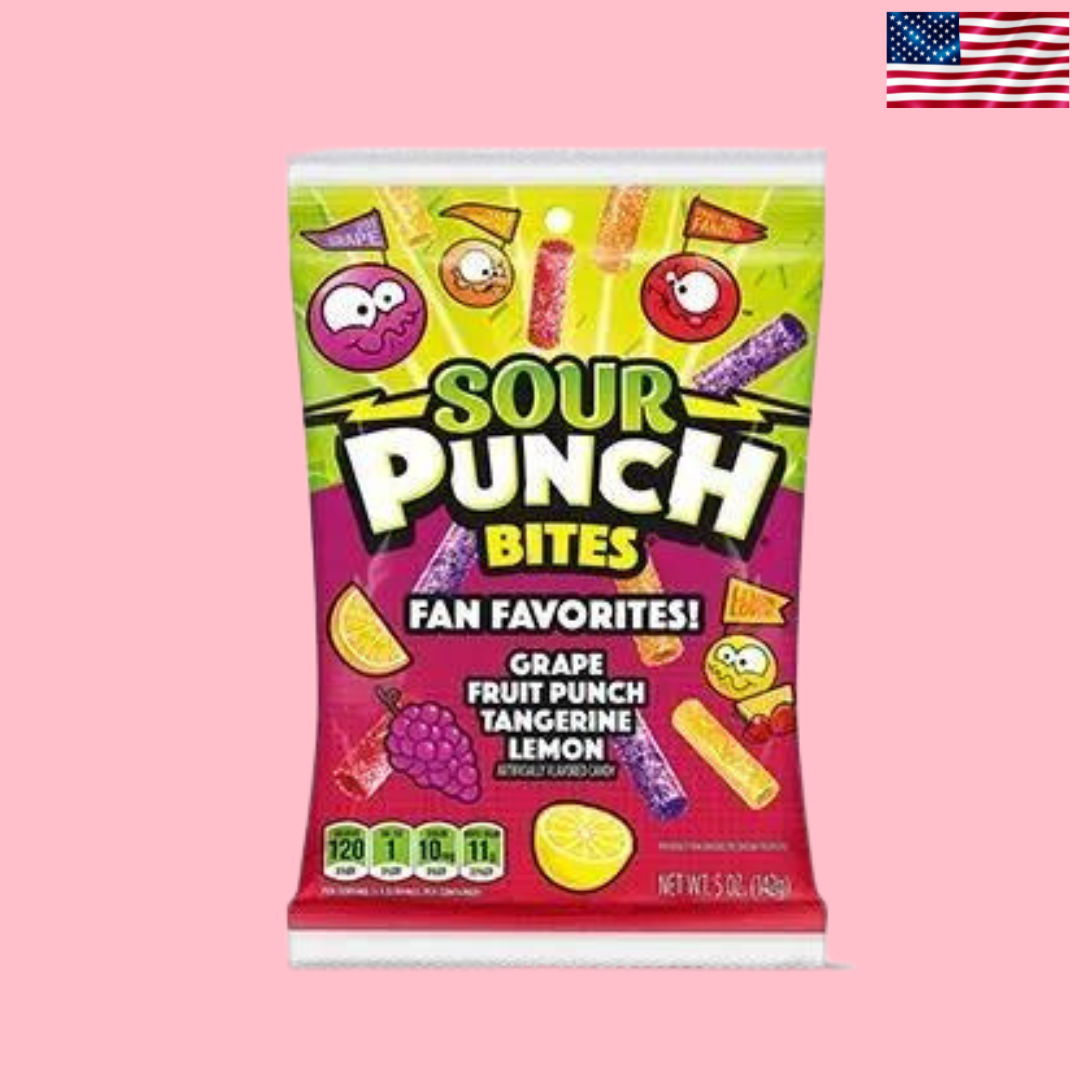 USA Sour Punch Bites Fan Favorites