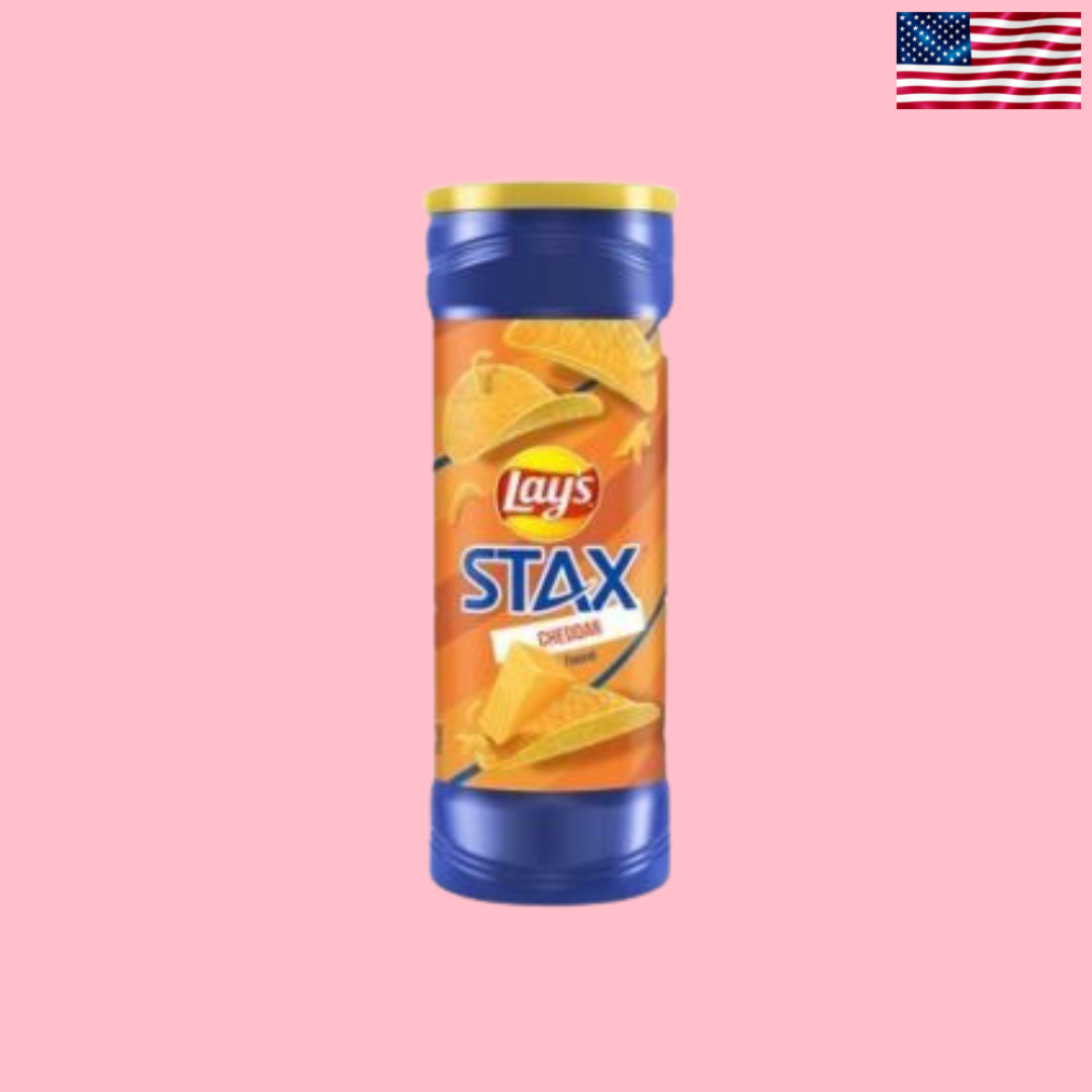 USA Lay’s Stax Cheddar Potato Chips 155g