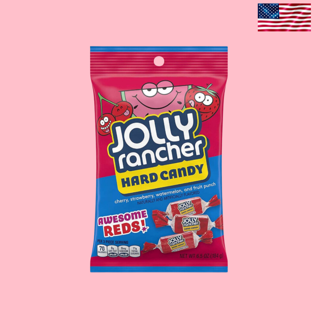 USA Jolly Rancher Hard Candy Awesome Reds 184g