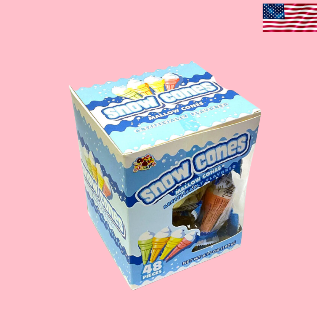 USA Alberts Snow Cones Individually Wrapped