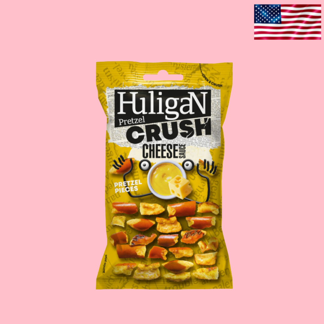 USA Huligan Pretzel Pieces - Cheese 65g