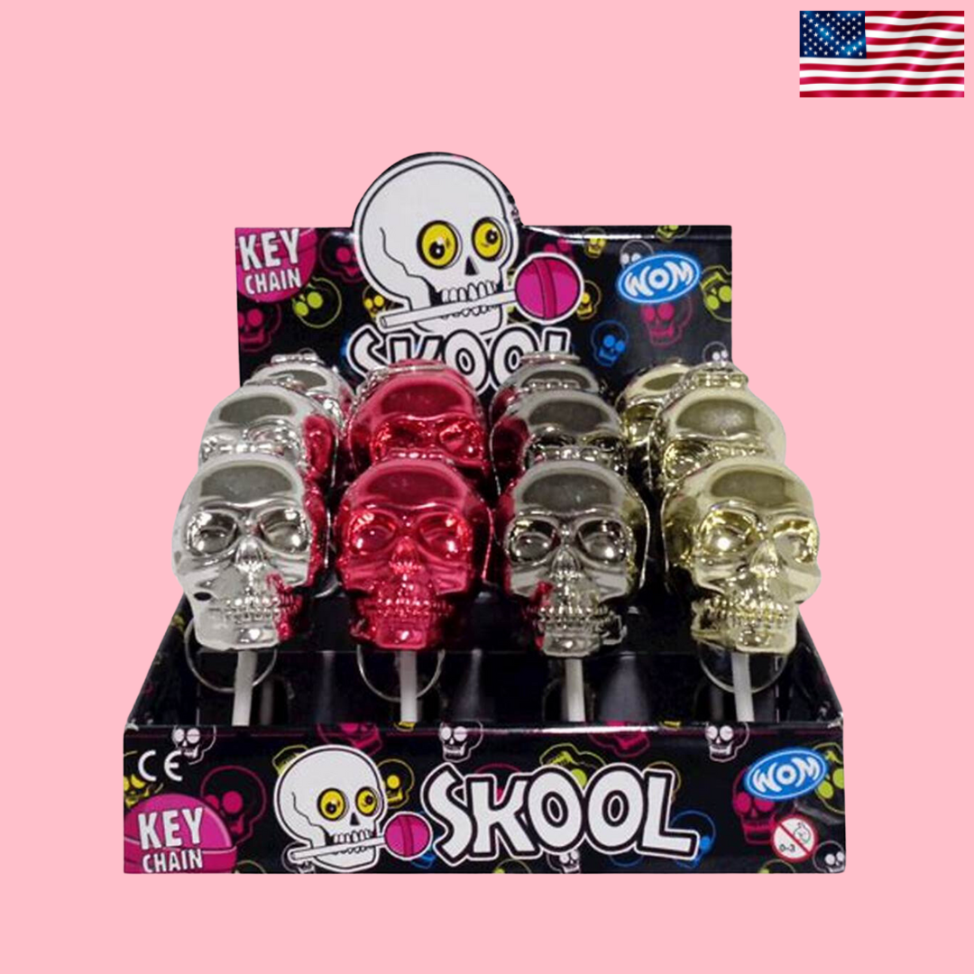 USA Skool Pop Candy & Keyring Lollypop