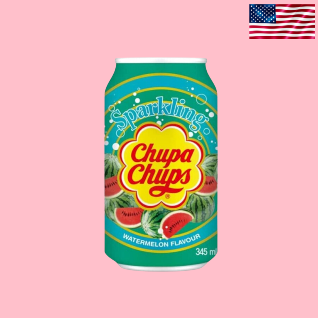 USA Chupa Chups Watermelon Soda Drink 345ml (Korea)