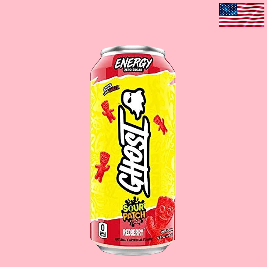 USA Ghost Energy Sour Patch Redberry 473ml