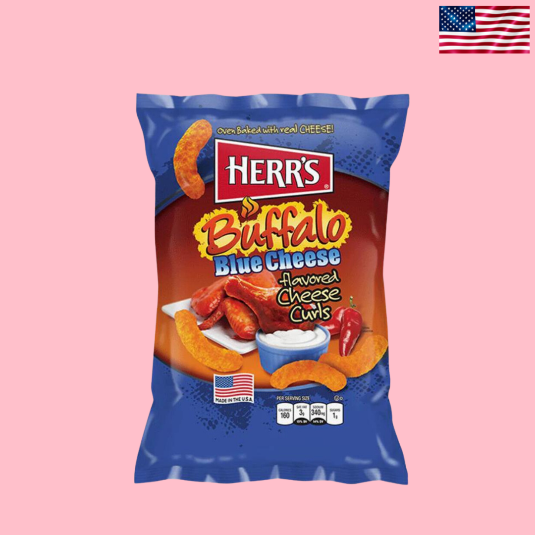 USA Herr’s Buffalo Blue Cheese Curls 170g