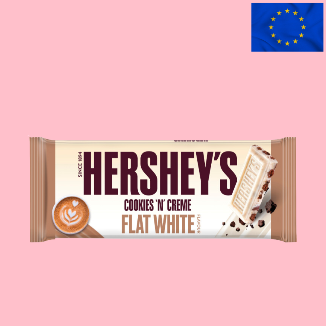 Hershey’s Cookies n Creme Flat White King Size Bar - 90g (EU)