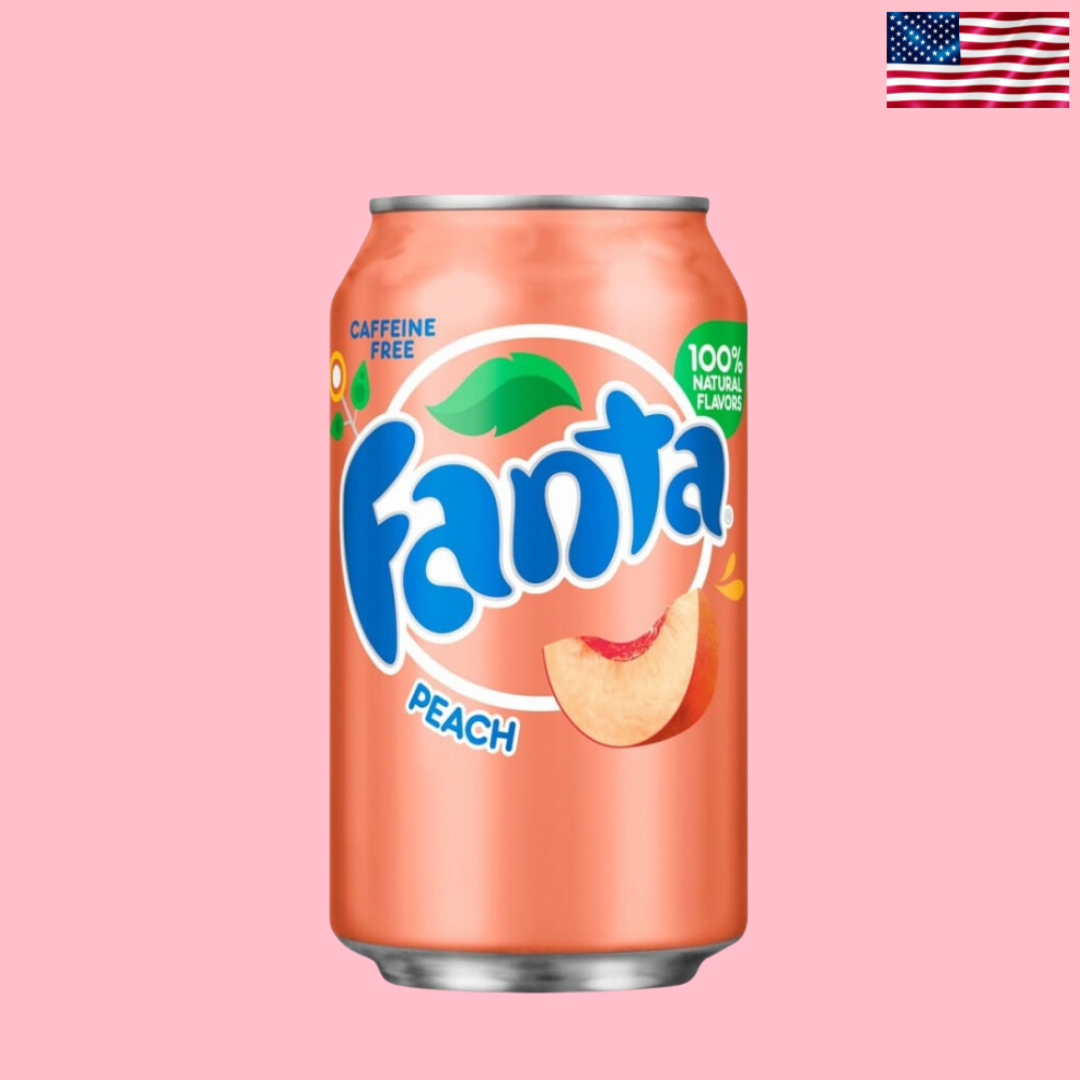 USA Fanta Peach Soda 355ml